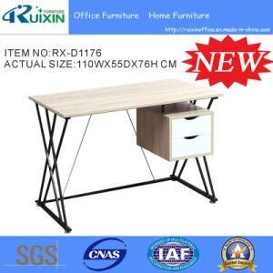 Simple Ergonomic Office Table with Small Cabinet (RX-D1176)