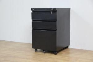 Vertical File Cabinets- 3 Drawer, Black