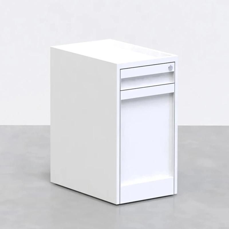 Hidden Casters Movable Filing Storage Mobile Pedestal Cabinet Metal