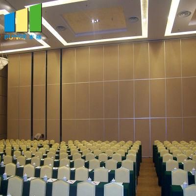 Folding Partitions Mobile Acoustic Wall Chinese Sliding Door Acoustic Panels Soundproof for Office Conference Room