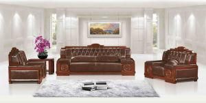 Leather Office Sofa / Solid Wood Sofa / PU Sofa (TX-8886)