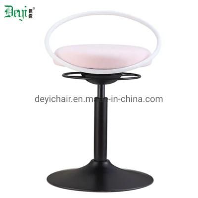 up and Down Nylon Castor Class 4 Gas Lift Seat Mechanism with Back Support 250mm Nylon Base Stool Chair