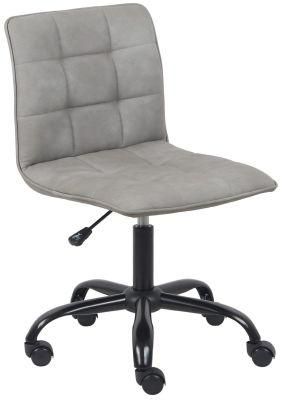 Metal Duduk Gas Lift Leg 200kgs Scandinave Desk Chairs Leather Cushion Swivel Chair Office