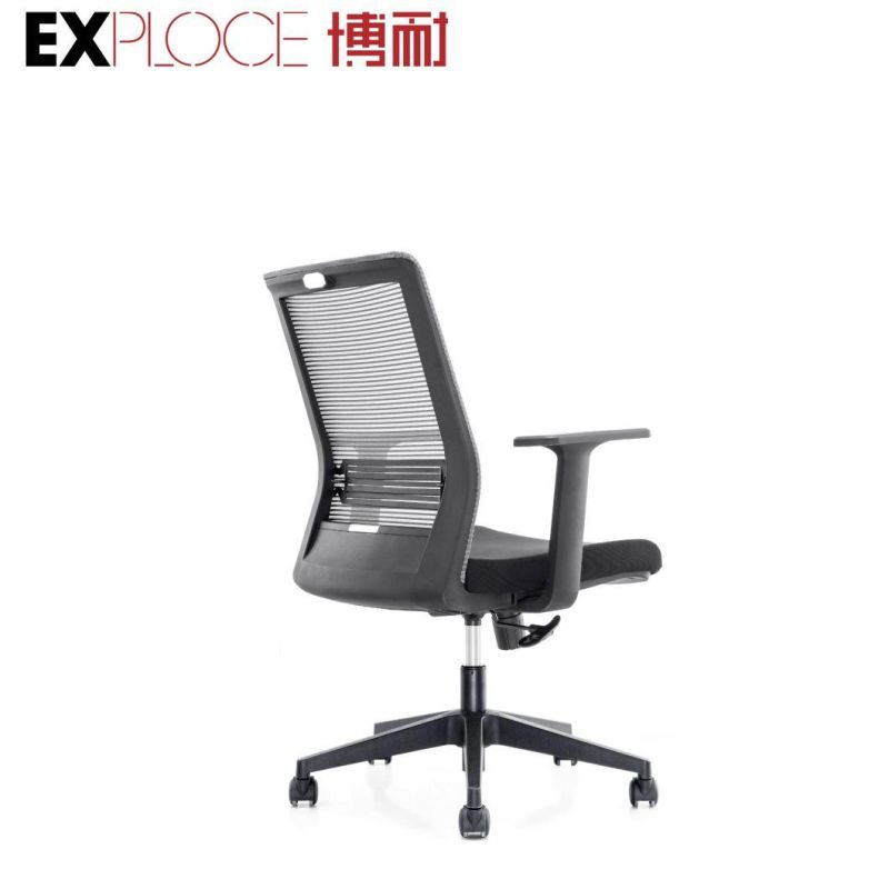 South East Asia Popular and Comfortable Office Furniture Task Swivel Ergonomic Mesh Cheap Price Amazon Shopify with Coat Hanger & Armrest Visit Guest Chair