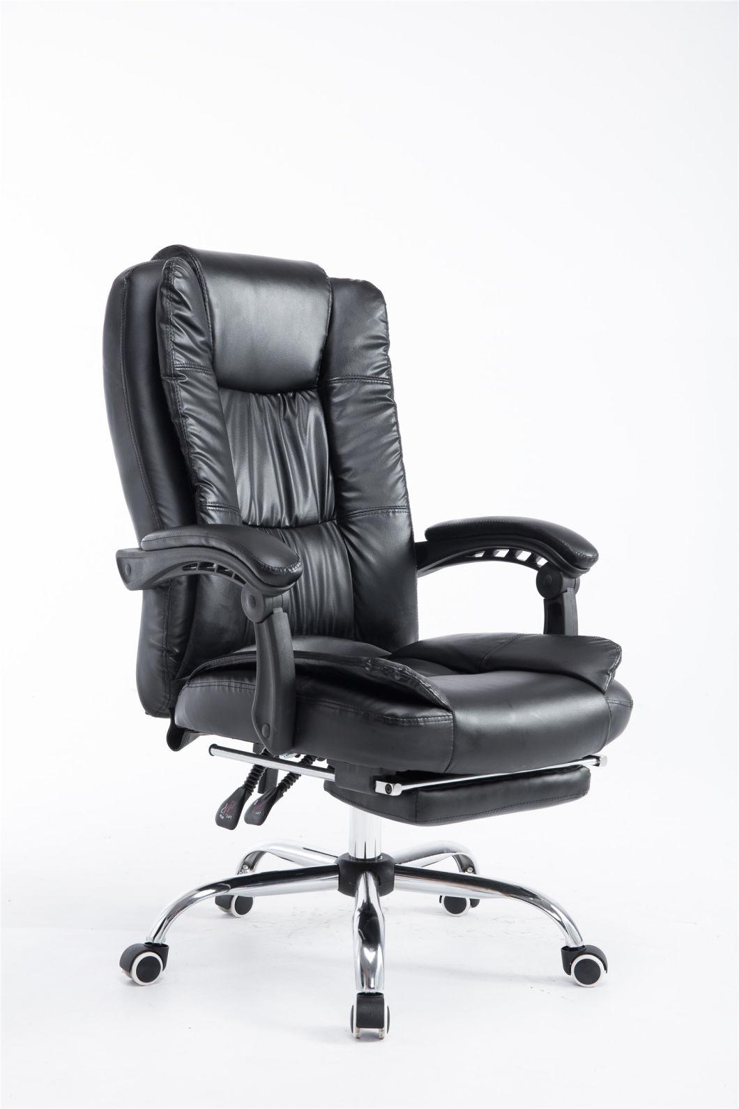 Wholesale High Quality Luxury Ergonomic Light Brown PU Leather Modern Computer Office Executive Chairs