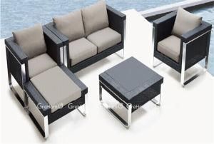 Commercial Patio Rattan Sofa for Hotel