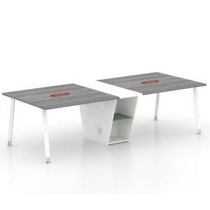 Manufacturer Metal Legs Simple Office Conference Meeting Table Negotiation Desk