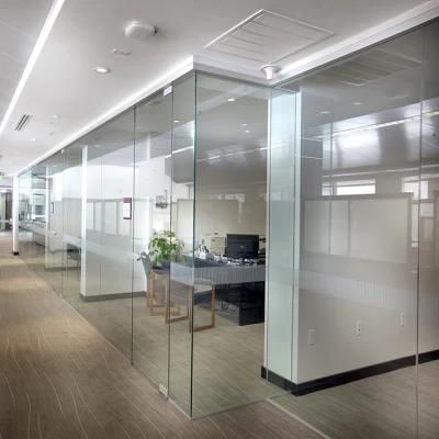 Decoration Extrusion Aluminum Profiles Glass Wall Frame Partition for Office