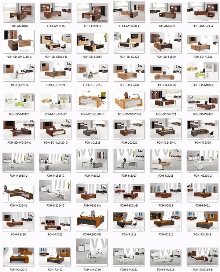 2019 New China High End MFC Office Desk for Director/Manager (FOH-ED-E2015)