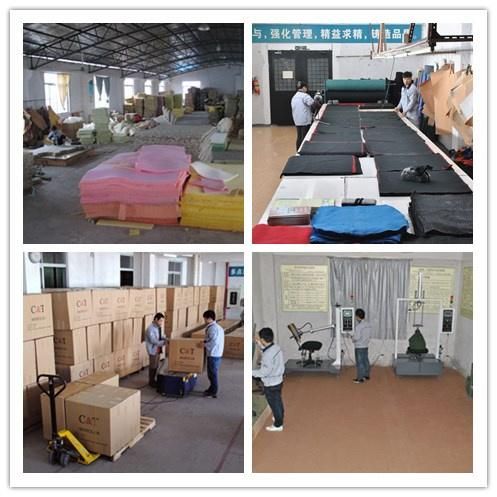 3 Lever Light Duty Mechanism Nylon Base Nylon Castor Class 4 Gas Lift Fabric Upholstery for Seat and Back Mould Foam Chair