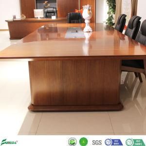 Top Quality Office Furniture Wooden Veneer Small Size 3.8m Conference Table