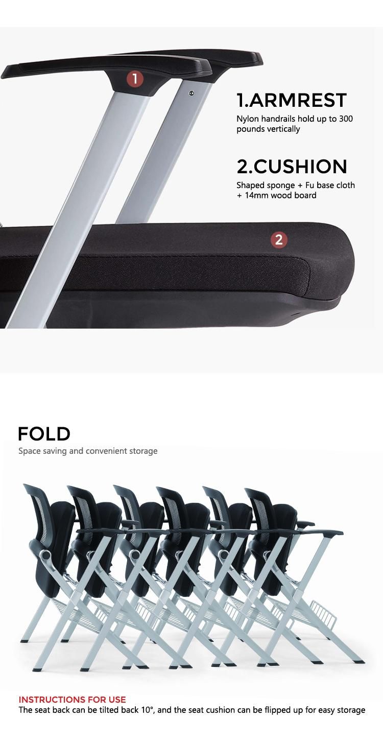 Office Conference Room Stackable Training Folding Chair