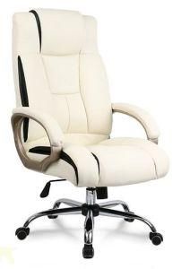 M&C Good Sale Black Synthetic Leather No Folded Paid Samples Executive Chair