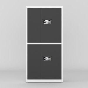 High Quality Cheap Hot Sale Four Door Metal Two Layers Confidential Cabinet Safe