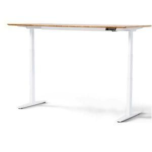 Height Adjustable Table with Bamboo Table Topmuuv Kmu Professional 200 X 90cm