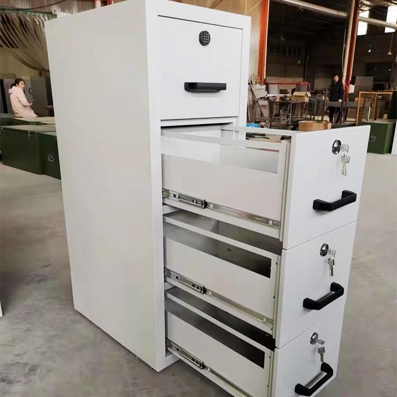 2 Hours Resident Fireproof Cabinet Steel 4 Drawers
