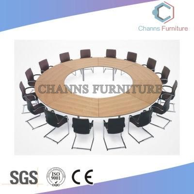 Popular Modular Office Furniture Melamine Training Meeting Desk Conference Table (CAS-CA11)