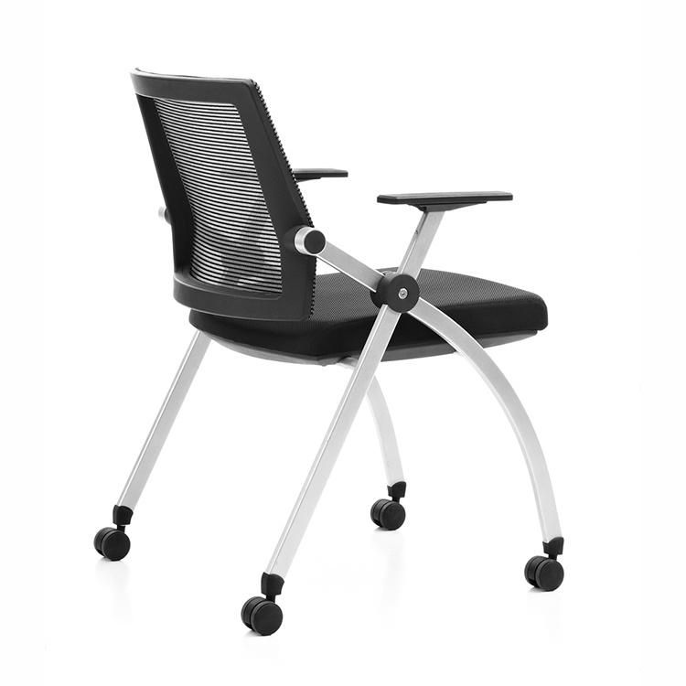 Meeting Room Mesh Folding Chair Training Chair Stackable Conference Room