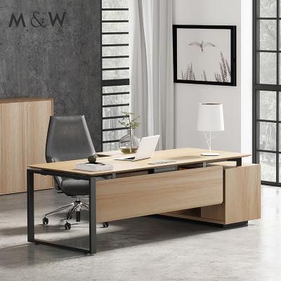 Factory Direct Sale Luxury L Shape Manager Desk Executive Office Furniture
