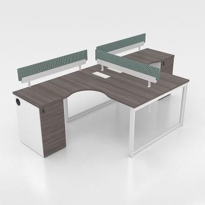 High Quality Modern Furniture Office Computer Desk Two Seats Workstation