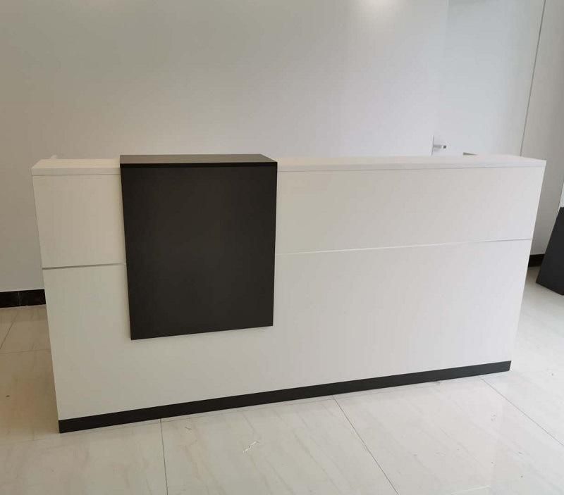 Hl-035 2021 Top Quality Mix Color Salon Reception Table Consult Table for Sale Cashier Desk Check-out Counter Checkstand