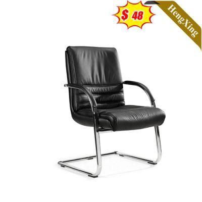 Modern Office Meeting Room PU Leather Training Chairs Simple Design Waiting Room Chair