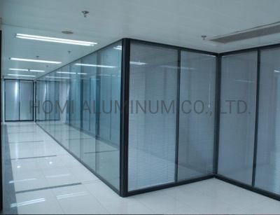 European Customized Office Walls Price Room Workstation Divider Aluminum Modular Furniture Glass Partition