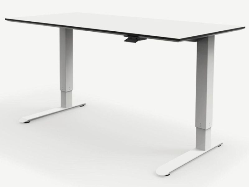 Modern Furniture Manual Height Adjustable Desk Frame Office Workstation Computer Table (MA017)