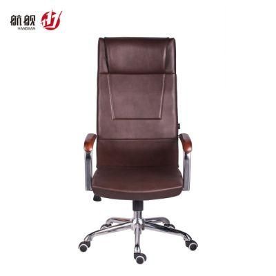 Good Quality Task PU Leather High Back Office Chair Swivel Chair
