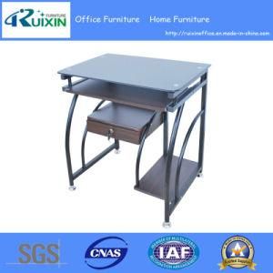 Computer Workstation Table with Glass Top (RX-8501)