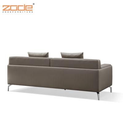 Zode Modern Style Optional Color PU Fabric Sofa Chairs Reclinable Two Seater Living Room Sofa