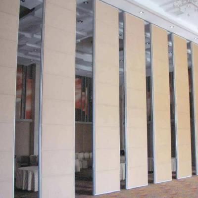 Acoustic Aluminum Frame Wooden Movable Partition Wall for Art Gallery