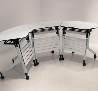 Office Furniture Debo Customized Tabletop Solid Surface HPL Compact Laminate Desk &amp; Tables