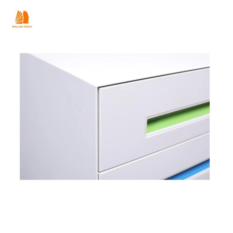 Metal Office Furniture High Quality 3 Drawers Mobile Filing Cabinet