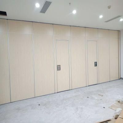 Conference Hall Interior Decoration Soundproof Movable Folding Wall Partitions