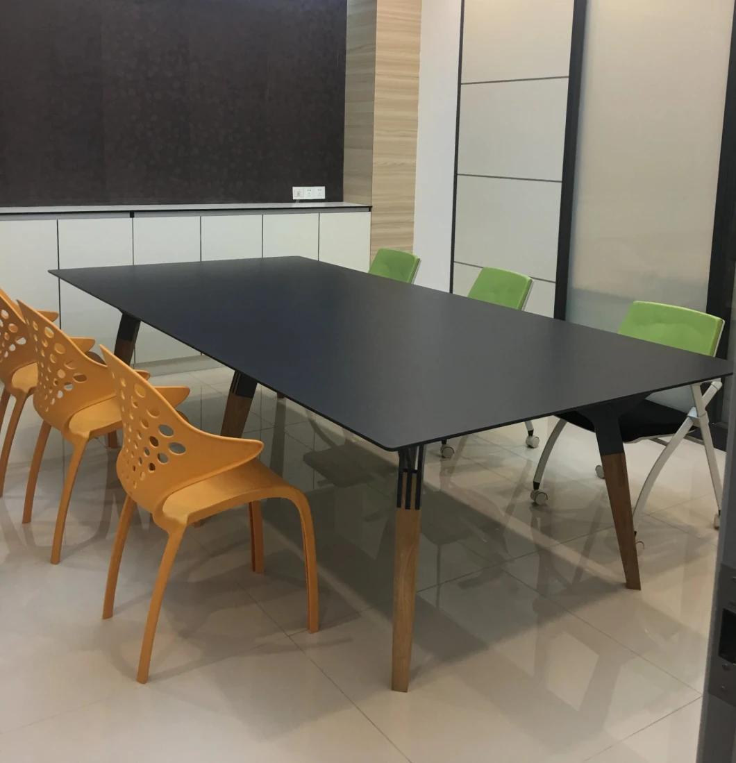 Office Furniture Debo Colorful Various Surface HPL Compact Laminate Modern Office Table for Office