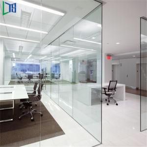 Foshan Factory Good Price High Qualtiy Modern Brief Design Aluminium Double Glazing Office Partition