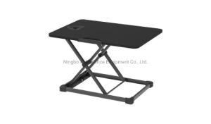 Height Adjustable Portable Pneumatic Keyboard Tray Monitor Stand