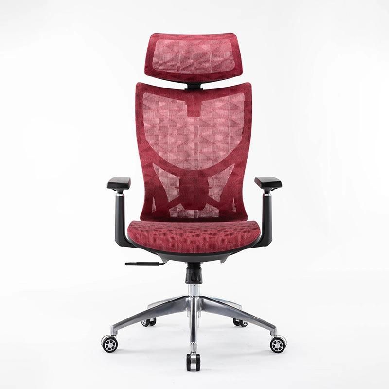 Manager Quality Fabric Aluminum Base Ergonomic Office Mesh Chair
