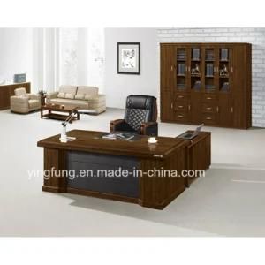 Modern Luxury Office Table Executive Desk Furniture with Side Table Yf-2061