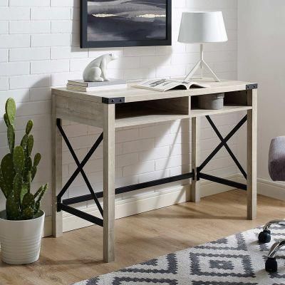 The Gray Barn 42&quot; Metal X Farmhouse Desk