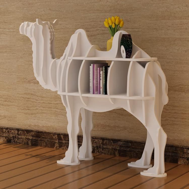Portable Children Bookcase, Wooden Bookshelf, Colorful Kids Book Shelf