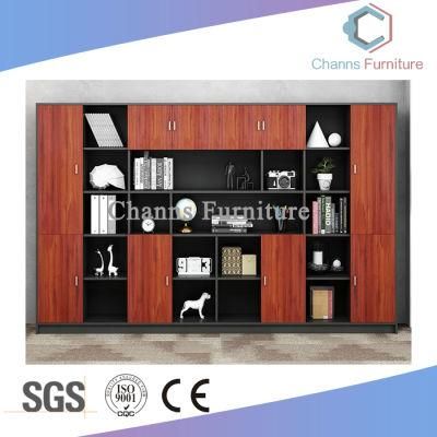 Luxury Office Furniture Filing Cupboard Wood Office Storage Cabinet (CAS-FA07)