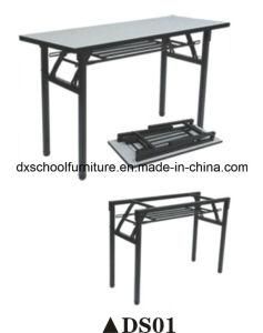 Double Dining Table Folding Table for Training Ds12