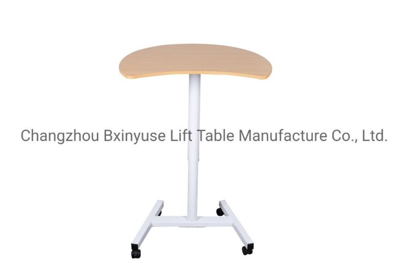 Moon Shape 24 Inch Lifting Table Classroom Adjustable Desk