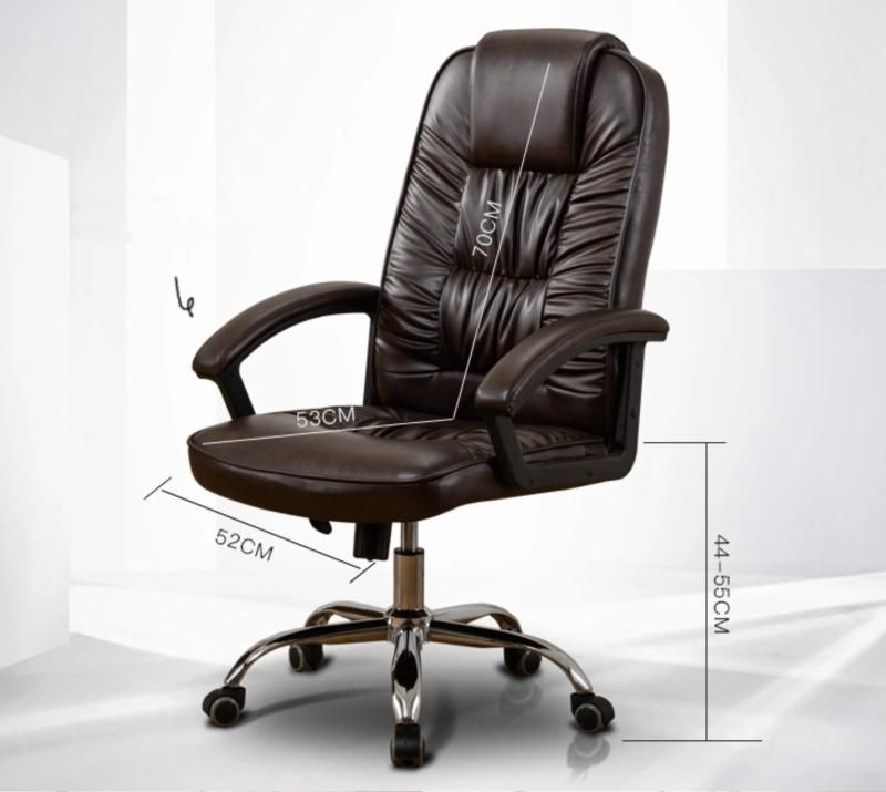Chinese Office Ergonomic Leather Swivel Executive Massage Chair