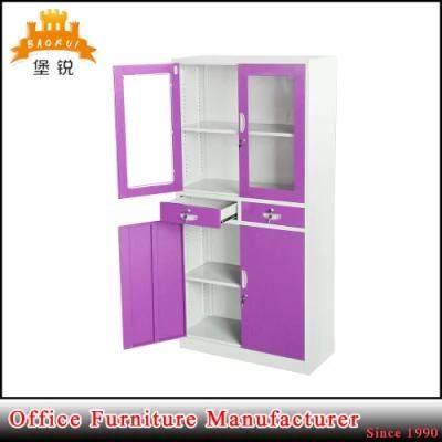 Luoyang Wholesale Office Furniture Steel Metal Glass Storage File Cabinet Factory