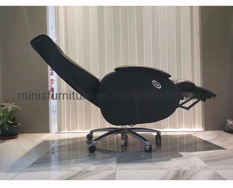 (M-OC316) Boss Office Furniture Black Swivel High Back Recliner Chair