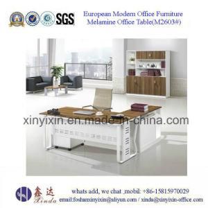 China Office Furniture MFC Office Desk with Metal Legs (M2603#)