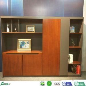 W199A Good Price Modern Office Furniture MDF Solid Wooden Veneer File Cabinet